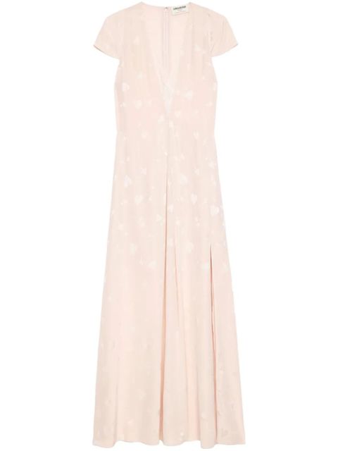 Zadig&Voltaire Ravir silk maxi dress - Neutrals - zdjęcie produktu nr 1