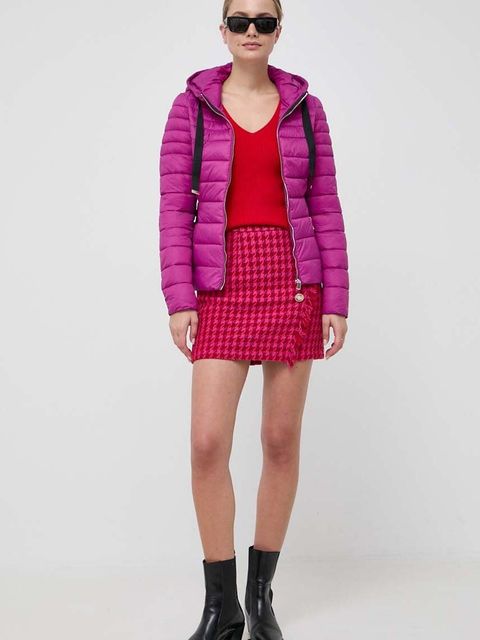 Morgan kurtka GEYAEL damska kolor różowy przejściowa - zdjęcie produktu nr 1