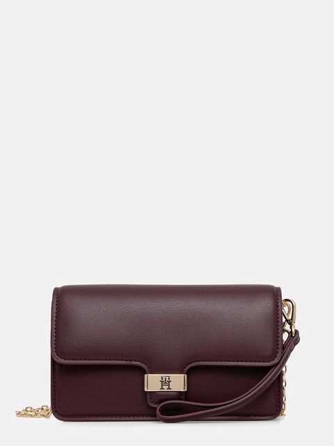 Tommy Hilfiger torebka kolor bordowy AW0AW18288 - zdjęcie produktu nr 1