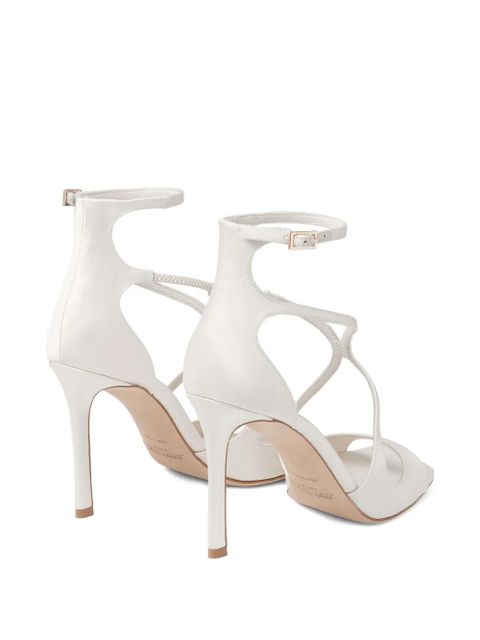 Jimmy Choo 95mm Azia T-strap sandals - White - zdjęcie produktu nr 2