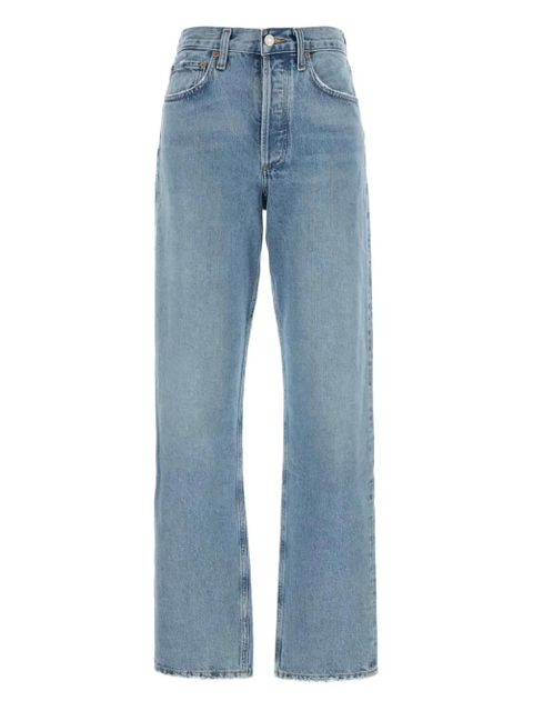 AGOLDE cotton Mom jeans - Blue - zdjęcie produktu nr 1