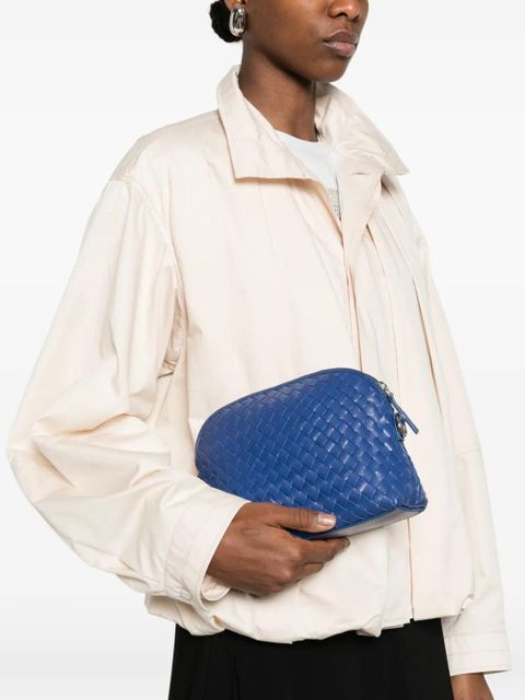 DRAGON DIFFUSION Fellini woven clutch bag - Blue - zdjęcie produktu nr 2