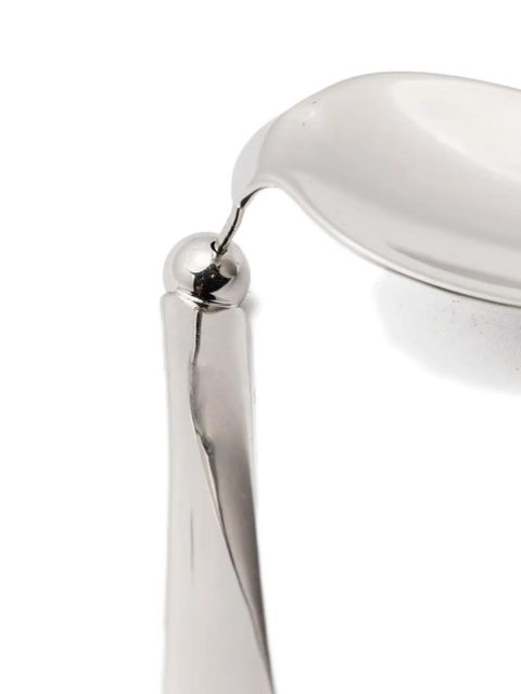 Jean Paul Gaultier spoon-shaped earrings - Silver