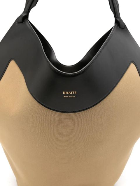 KHAITE medium Lotus tote bag - Black