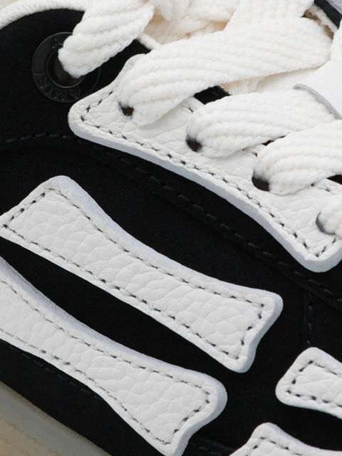 AMIRI bone appliqué sneakers - Black