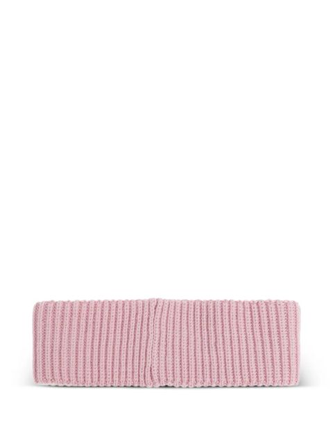 Versace ribbed patch headband - Pink - zdjęcie produktu nr 2