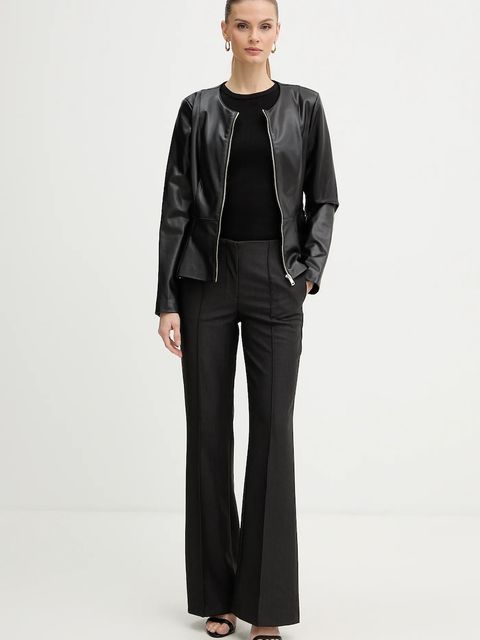 Guess marynarka WILLOW kolor czarny jednorzędowa gładka W5BL59 K8S30 - zdjęcie produktu nr 2