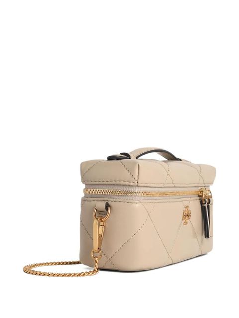 Tory Burch Kira quilted logo-detail tote bag - Neutrals