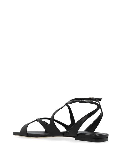Jimmy Choo Ayla leather sandals - Black