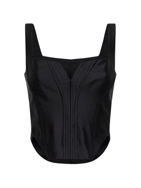 Self-Portrait corset top - Black - zdjęcie produktu nr 1