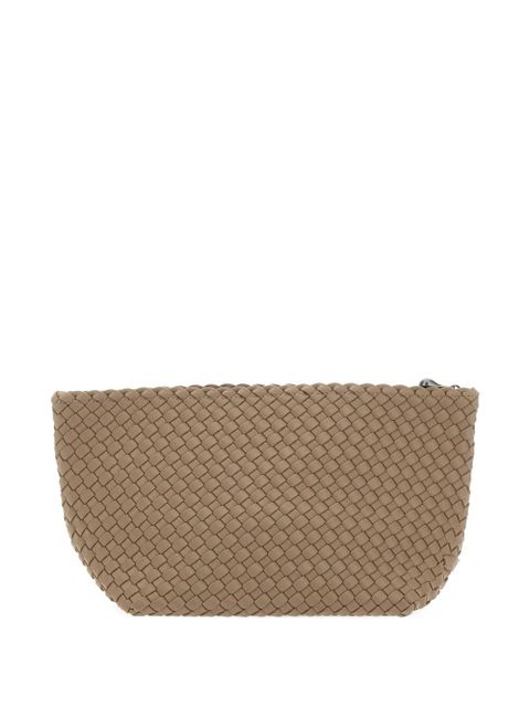 NAGHEDI woven clutch bag - Neutrals - zdjęcie produktu nr 1