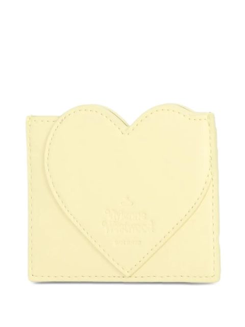 Vivienne Westwood Pu smooth heart card case - Yellow - zdjęcie produktu nr 2