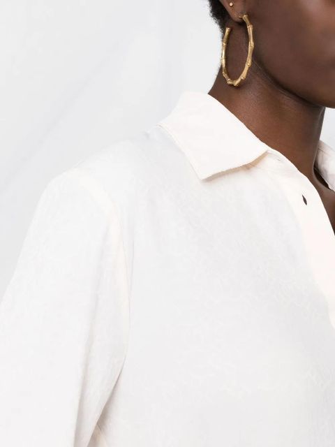 PINKO button-up long-sleeve shirt