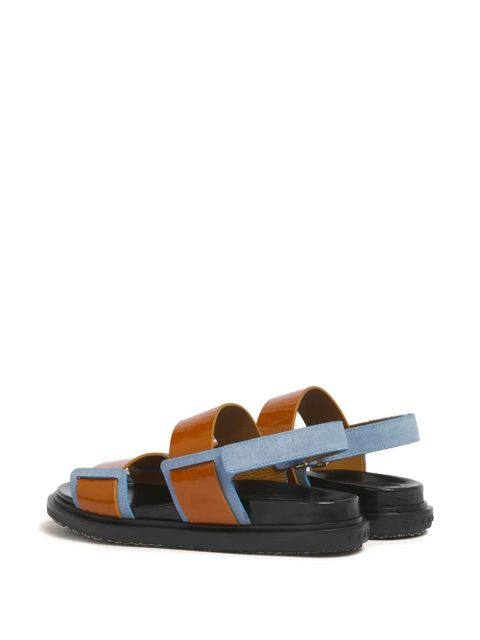 Marni double-strap sandals - Brown - zdjęcie produktu nr 2