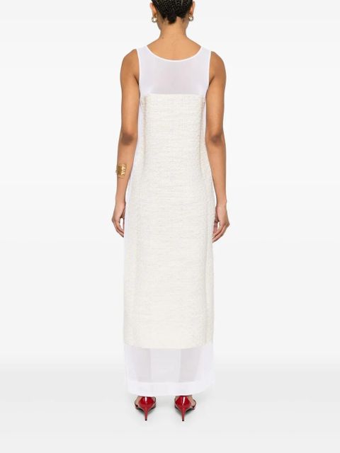 KHAITE knited maxi dress - White