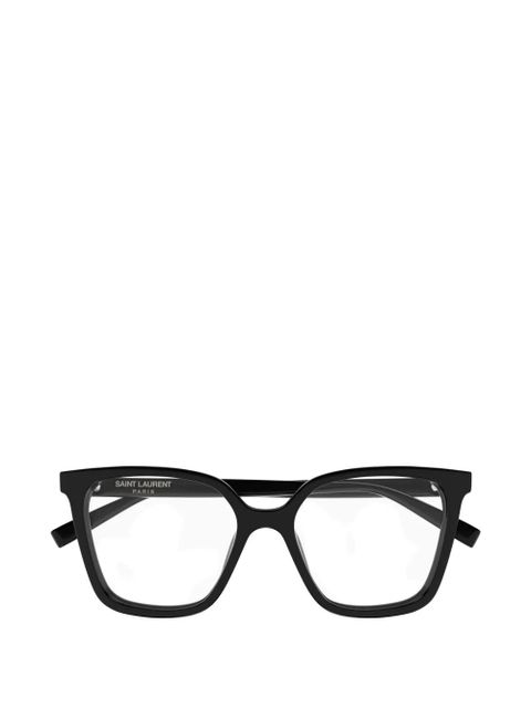 Saint Laurent Eyewear square-frame glasses - Black - zdjęcie produktu nr 1