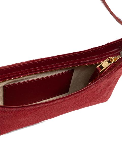 Jacquemus Le Bisou adjustable strap leather shoulder bag - Red