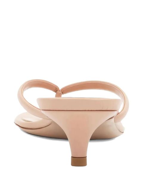 Gianvito Rossi open-toe leather sandals - Neutrals