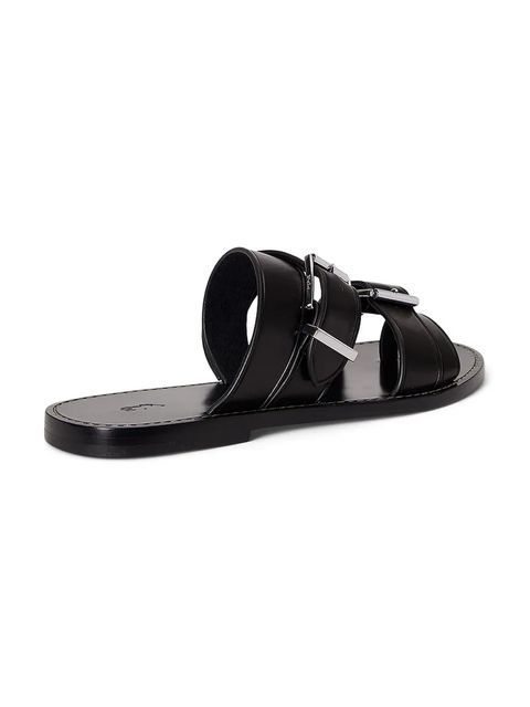 Polo Ralph Lauren klapki skórzane Bkle Slide damskie kolor czarny 818P01589002 - zdjęcie produktu nr 2