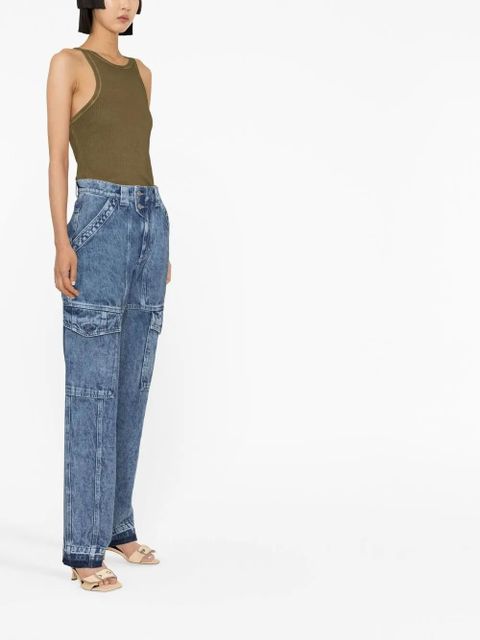 MARANT ÉTOILE Vayoneo cargo jeans - Blue