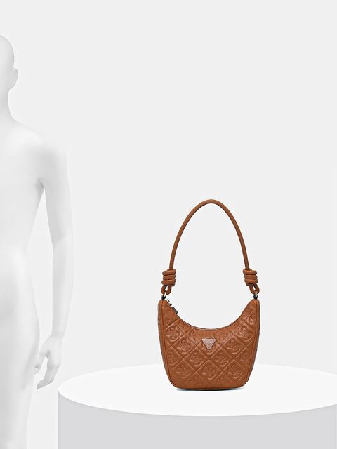 Guess torebka ADELASIA kolor brązowy HWQL96 58180