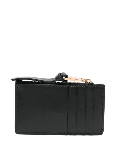 Versace logo-stamp cardholder - Black - zdjęcie produktu nr 2