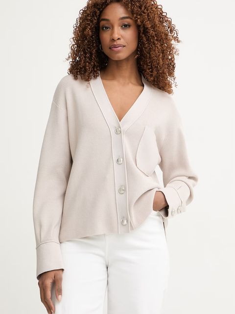 Marc Aurel kardigan damski z wiskozą - zdjęcie produktu nr 2