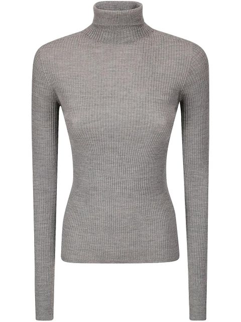 Sportmax ribbed jumper - Grey - zdjęcie produktu nr 1