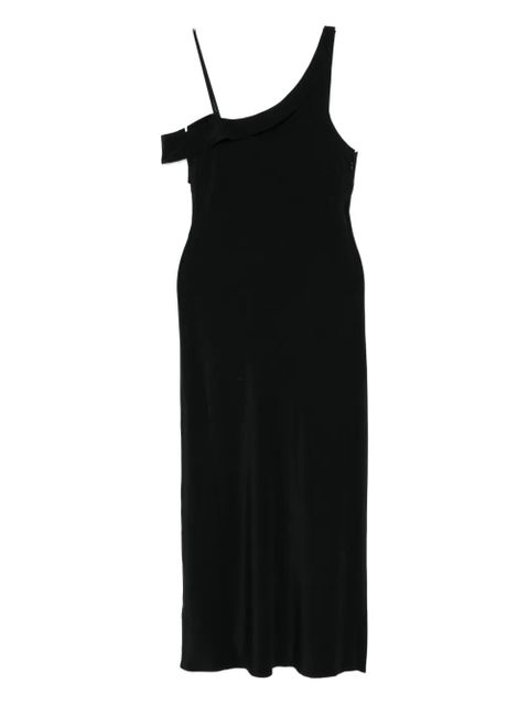 St. Agni draped silk dress - Black - zdjęcie produktu nr 2