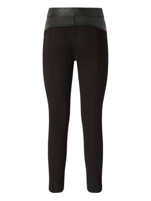 PINKO leather-panelled trousers - Black - zdjęcie produktu nr 2