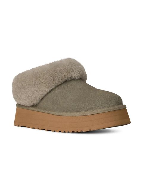 UGG śniegowce zamszowe Tazzelle kolor zielony 1171393.MSG - zdjęcie produktu nr 2