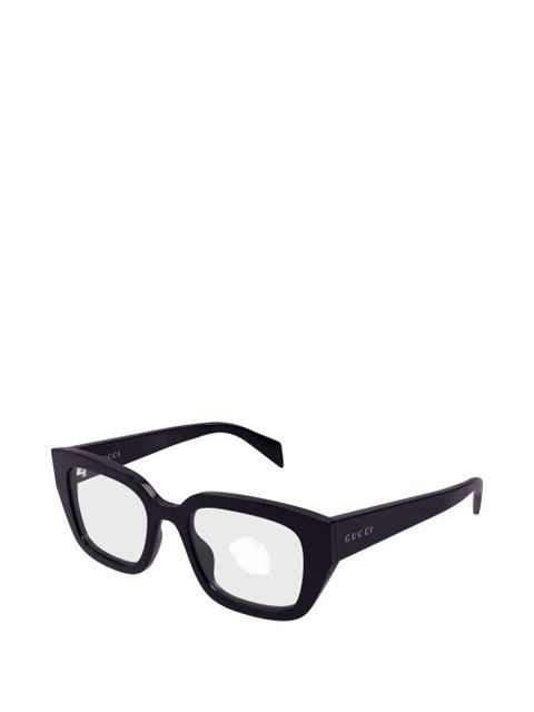 Gucci Eyewear square-frame glasses - Purple - zdjęcie produktu nr 2