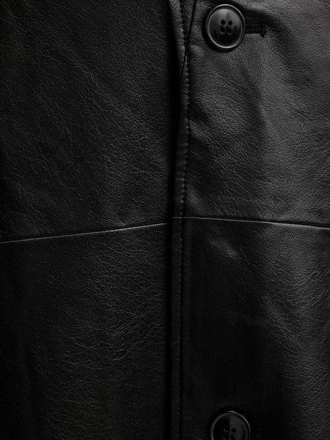 Bardot płaszcz kolor czarny 60222JB