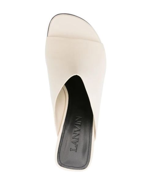 Lanvin 75mm Sequence sandals - Neutrals