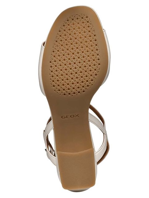 Geox sandały skórzane D NEW ERAKLIA 50 A kolor beżowy D45RNA 000TU C5322