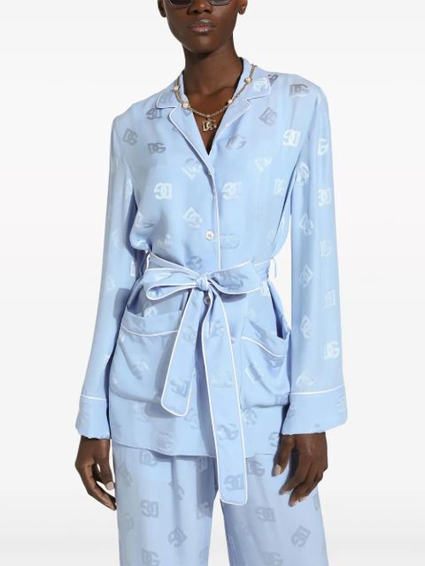 Dolce & Gabbana logo-pendant necklace - Gold