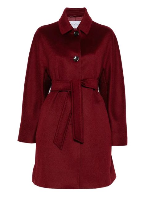 Max Mara Filato belted coat - Red - zdjęcie produktu nr 1