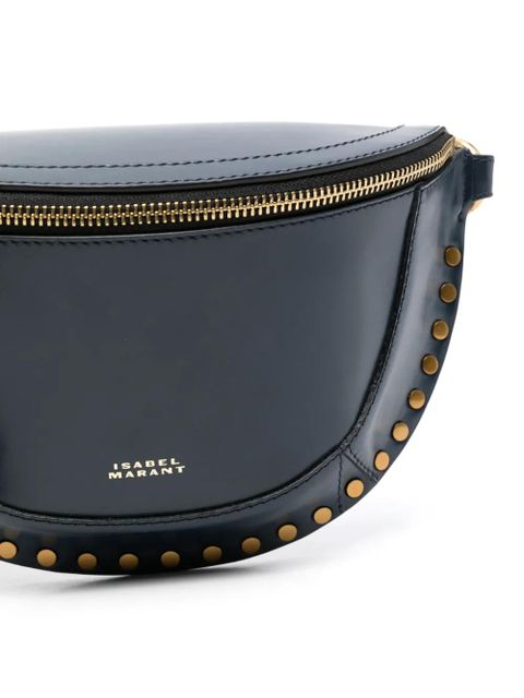 ISABEL MARANT Skano leather belt bag - Blue