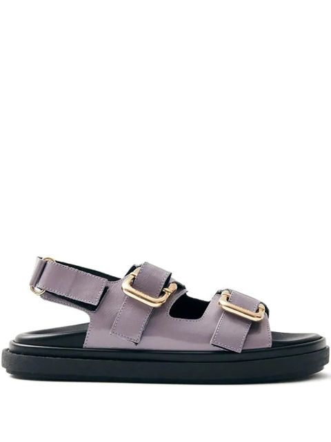 ALOHAS Harper buckled slingback sandals - Purple - zdjęcie produktu nr 1