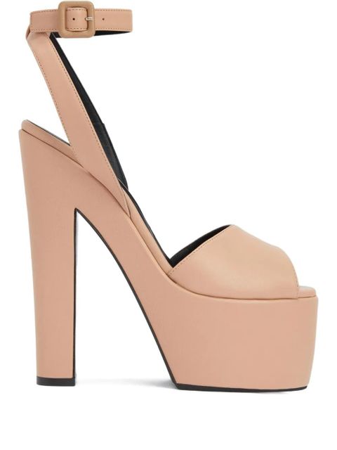 Giuseppe Zanotti 170mm Tarifa platform sandals - Pink - zdjęcie produktu nr 1