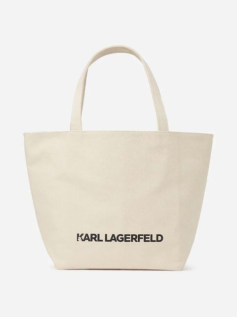 Karl Lagerfeld torebka dwustronna kolor beżowy A2W50003 - zdjęcie produktu nr 2