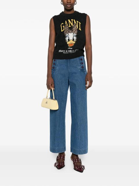 GANNI x Disney crew-neck vest - Grey - zdjęcie produktu nr 2