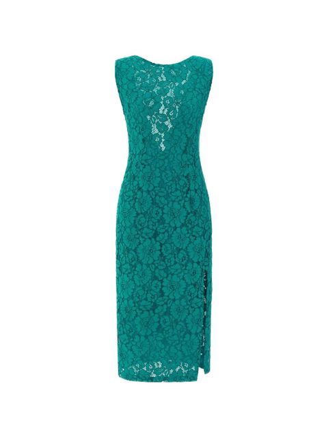 PINKO lace side-split dress - Green - zdjęcie produktu nr 1