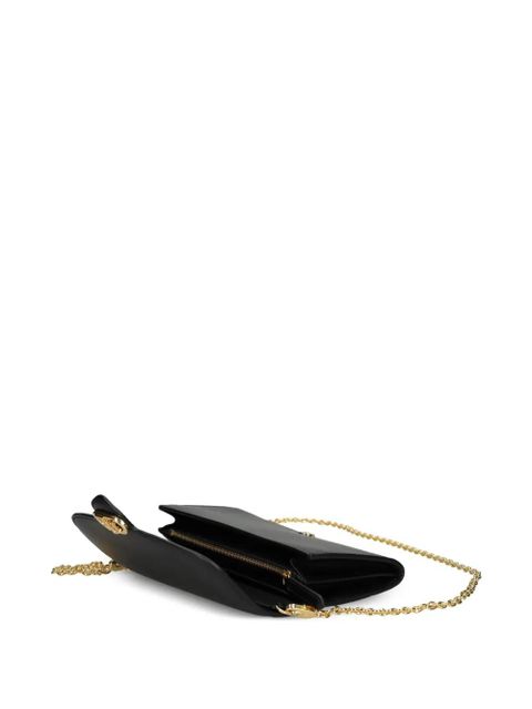 Lauren Ralph Lauren leather crossbody bag - Black