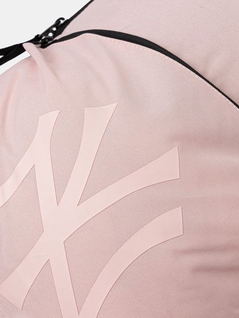 New Era plecak kolor różowy duży z nadrukiem 60667125