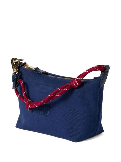 Miu Miu gabardine mini bag - Blue