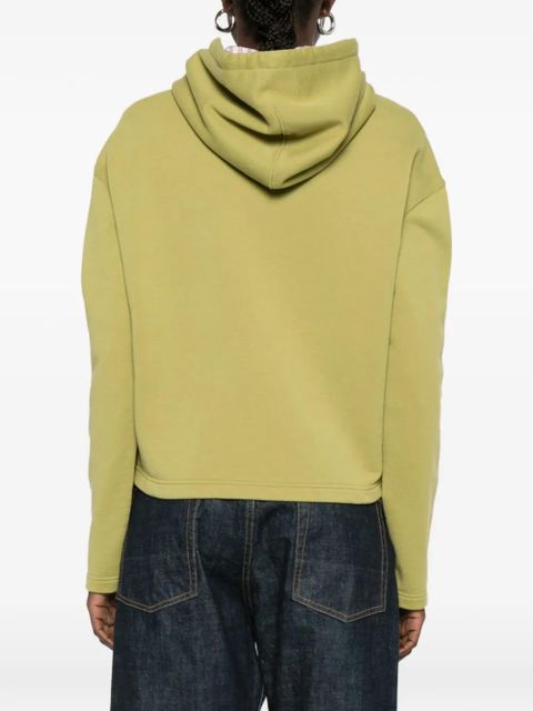 AMI Paris Ami de Coeur monogram hoodie - Green