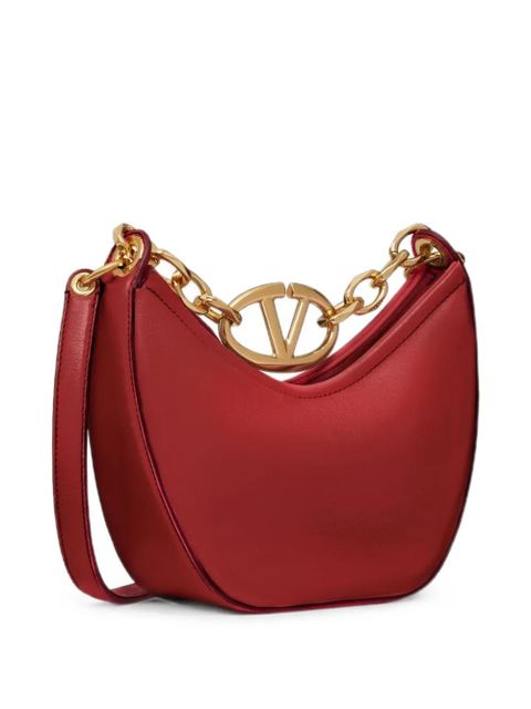 Valentino Garavani mini VLogo Moon Hobo bag - Red - zdjęcie produktu nr 2