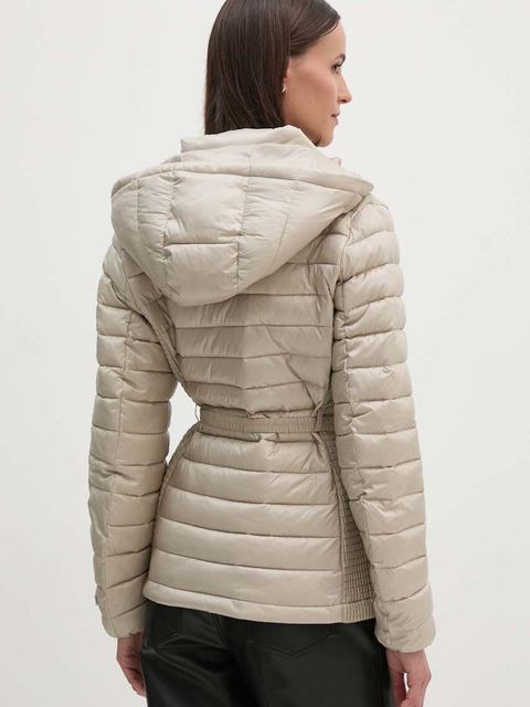 Calvin Klein kurtka damska kolor szary przejściowa K20K207108