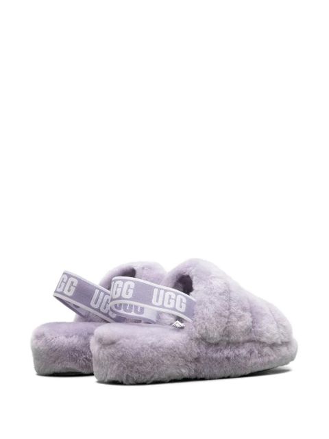UGG Fluff Yeah "Grey Purple" slippers